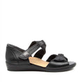 Load image into Gallery viewer, ZIERA DOXIE W BLACK - Women Sandals - Collective Shoes 

