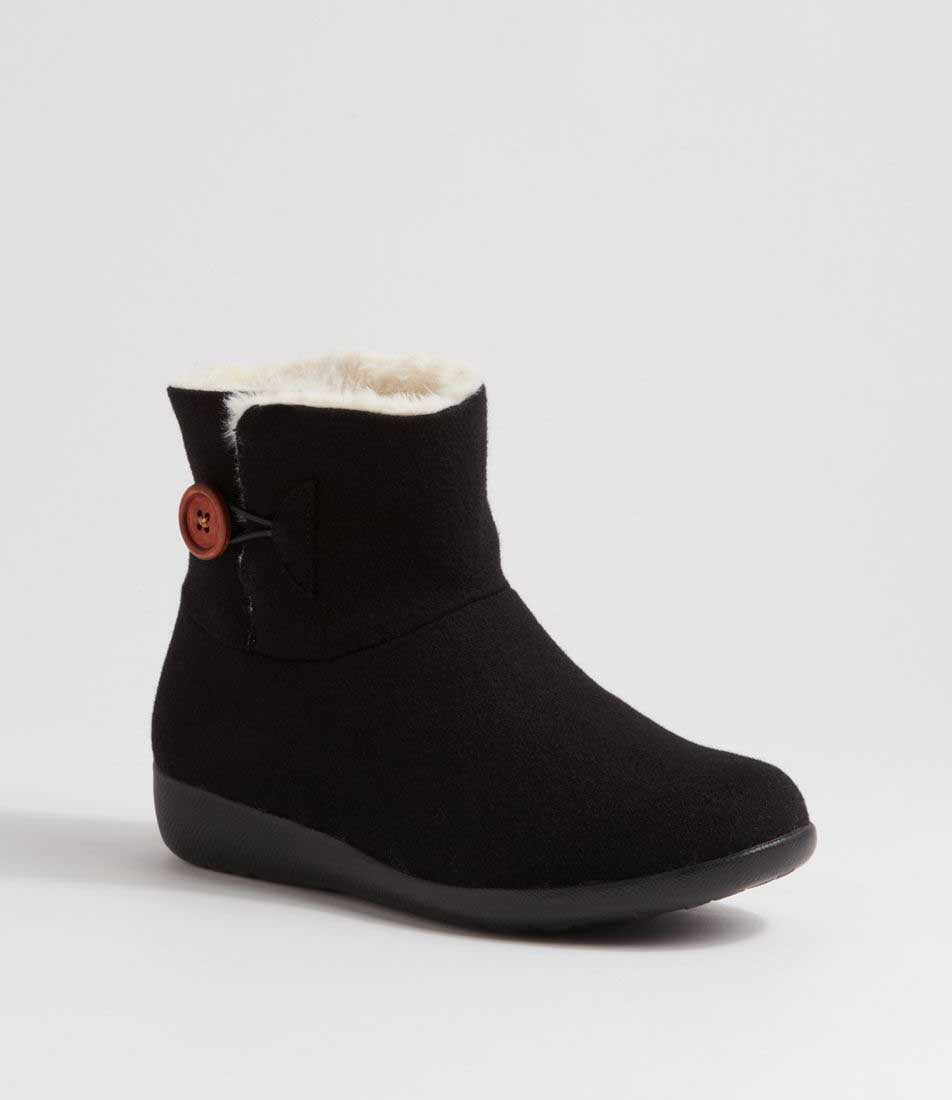 ZIERA FRILLA BLACK - Women Casuals - Collective Shoes 