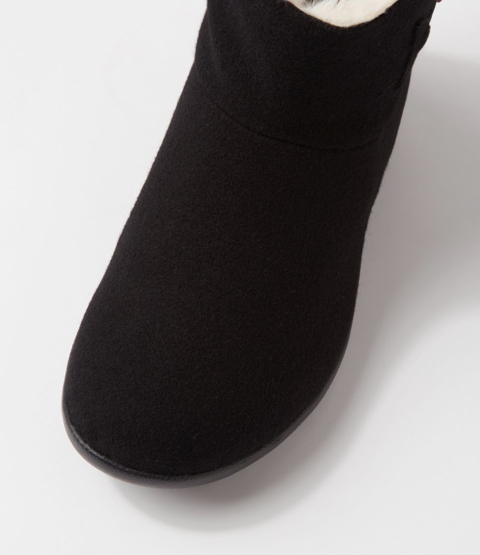 ZIERA FRILLA BLACK - Women Casuals - Collective Shoes 