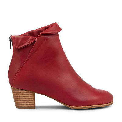 ZIERA GRALE DK RED - Women Boots - Collective Shoes 