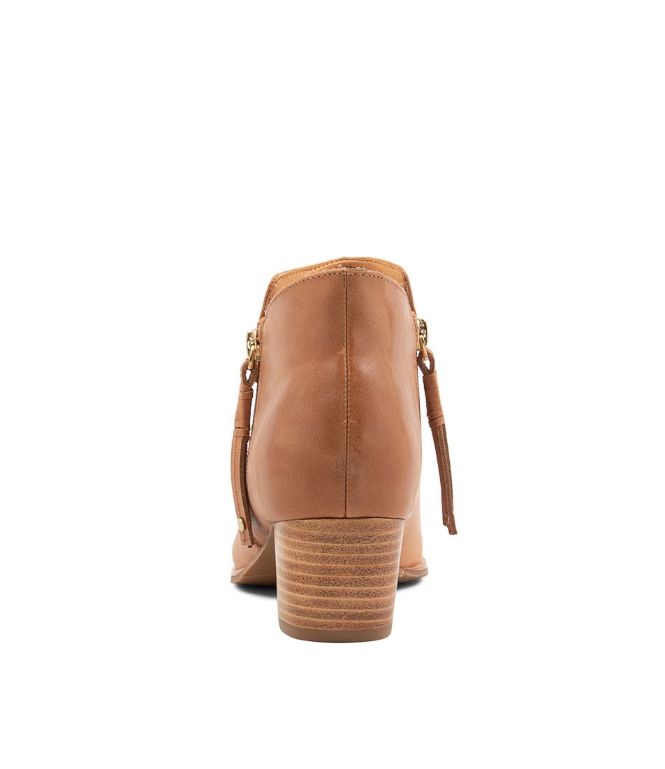 ZIERA GRIMM TAN - Women Boots - Collective Shoes 
