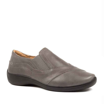 ZIERA JAVA GREY - Women Slip On - Collective Shoes 