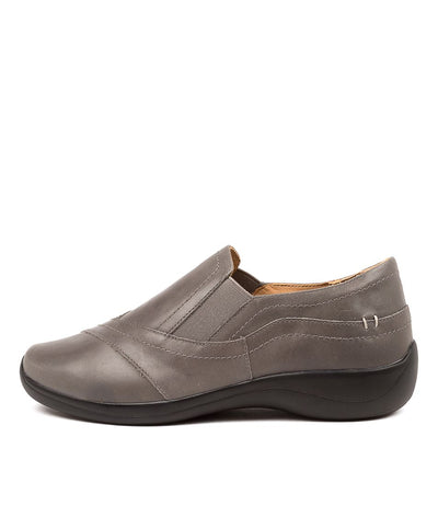 ZIERA JAVA GREY - Women Slip On - Collective Shoes 