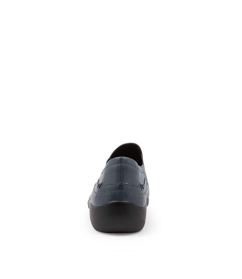 ZIERA JAVA NAVY - Women Slip On - Collective Shoes 