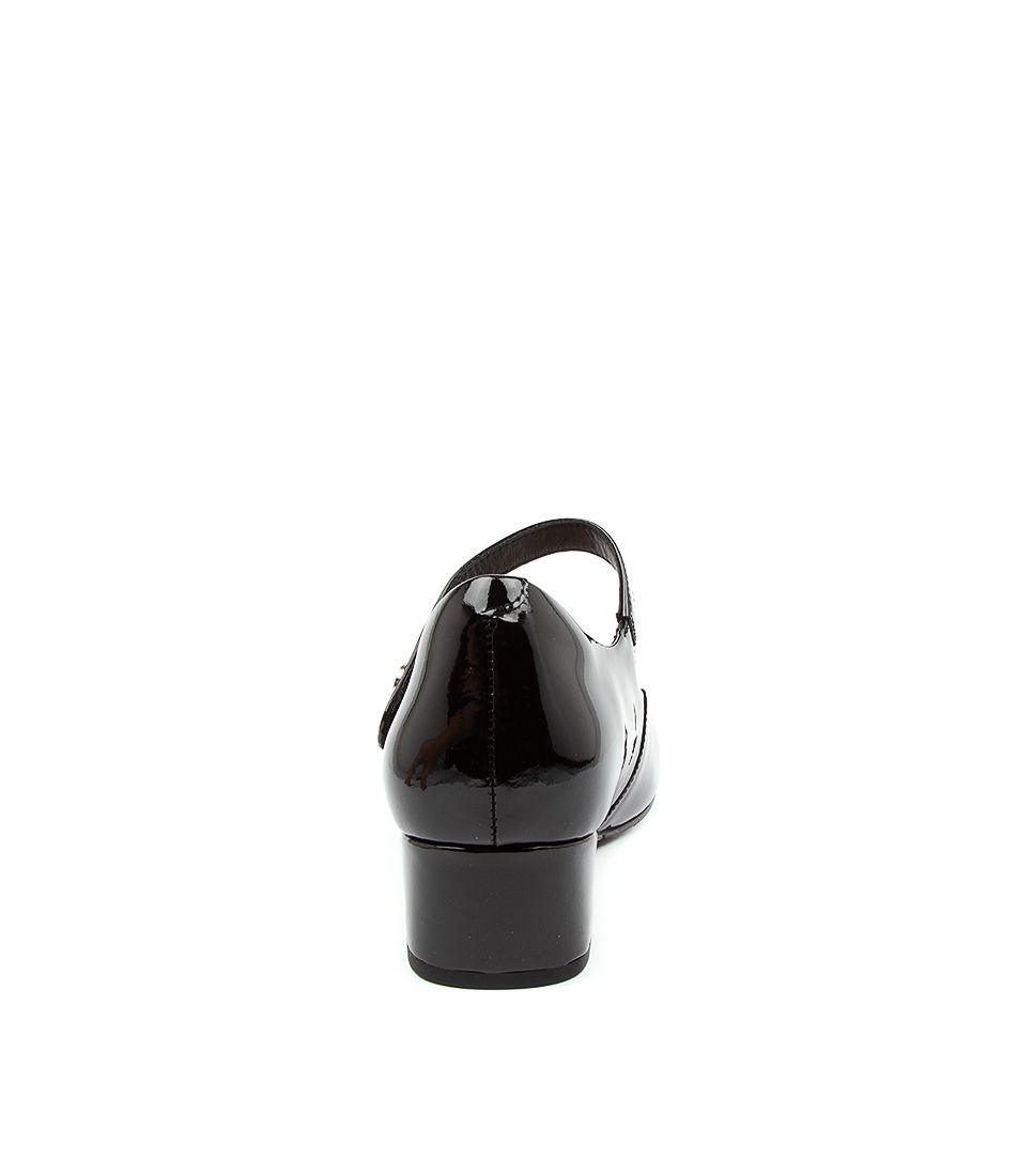 ZIERA KITTY W BLACK PATENT - Women Heels - Collective Shoes 