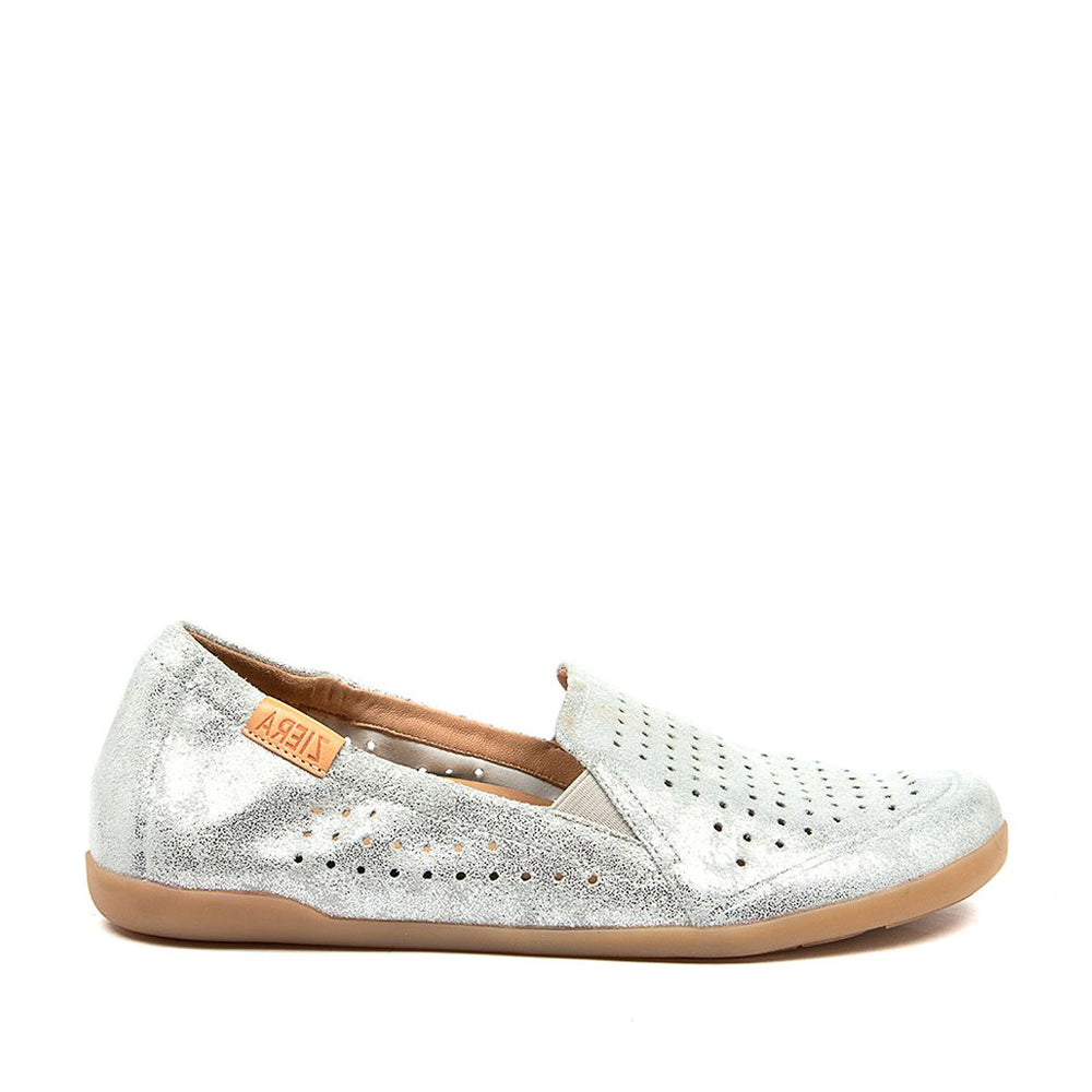 ZIERA LIANA SILVER SHERBERT - Women Slip On - Collective Shoes 