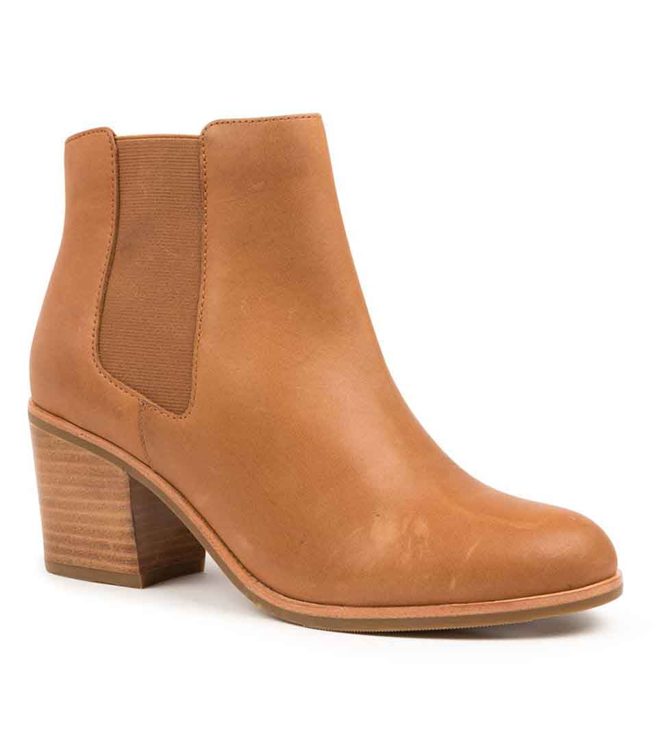 ZIERA LUCK TAN - Women Boots - Collective Shoes 