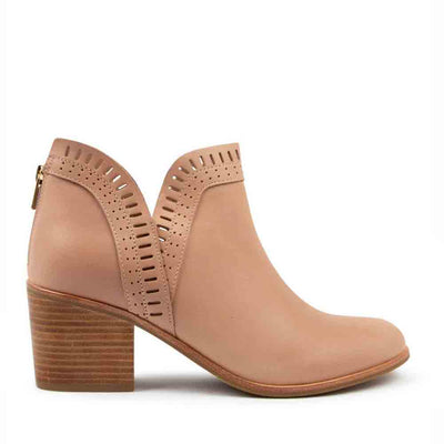 ZIERA LYRAN CAFE - Women Boots - Collective Shoes 