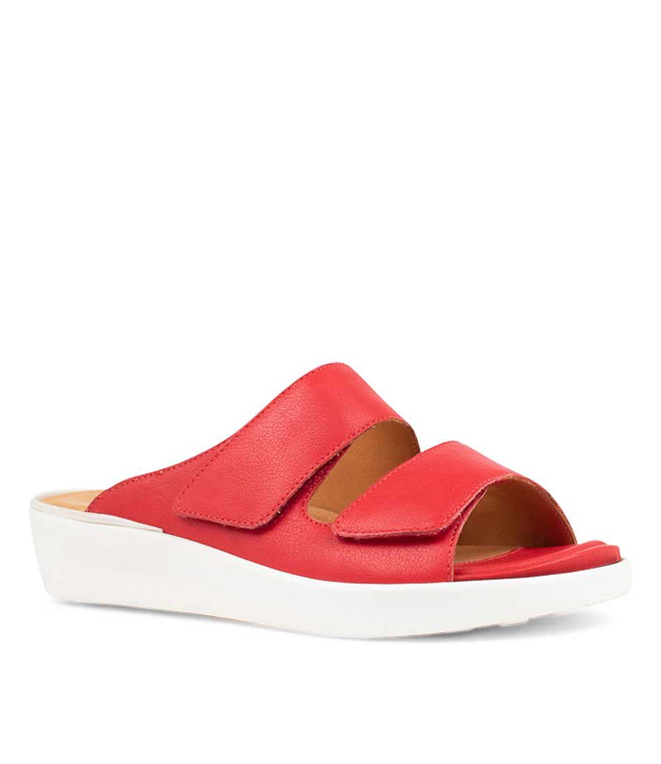 ZIERA MARISSA W RED - Women Slip On - Collective Shoes 