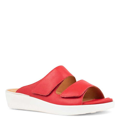 ZIERA MARISSA W RED - Women Slip On - Collective Shoes 