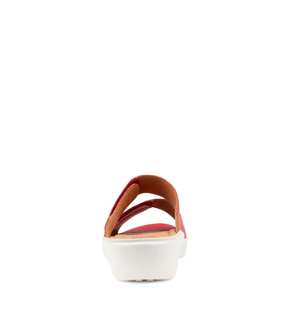 ZIERA MARISSA W RED - Women Slip On - Collective Shoes 