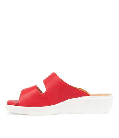 ZIERA MARISSA W RED - Women Slip On - Collective Shoes 