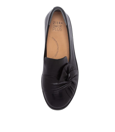 ZIERA MILESS BLACK - Women Loafers - Collective Shoes 