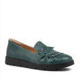Load image into Gallery viewer, ZIERA MILESS EMERALD - Women Loafers - Collective Shoes 

