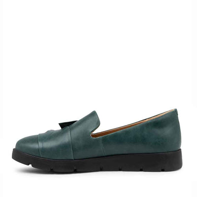 ZIERA MILESS EMERALD - Women Loafers - Collective Shoes 