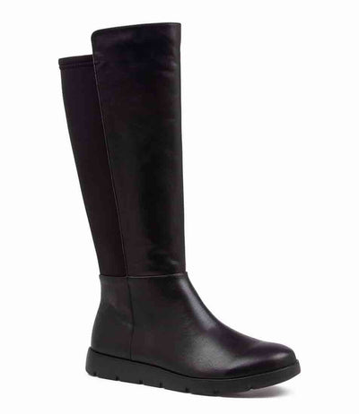 ZIERA MONAKA BLACK - Women High Boots - Collective Shoes 
