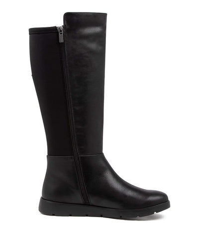 ZIERA MONAKA BLACK - Women High Boots - Collective Shoes 