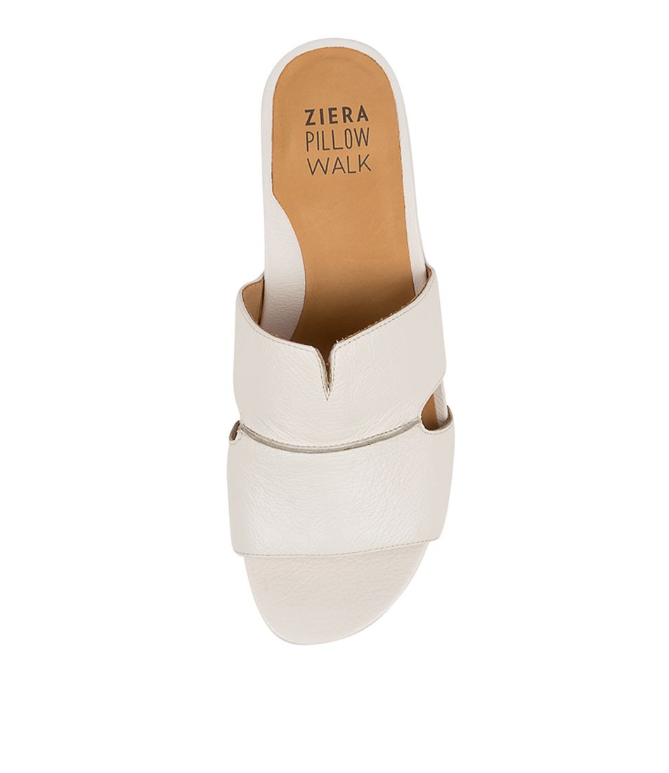 ZIERA MONICAH WHITE - Women Slip-ons - Collective Shoes 