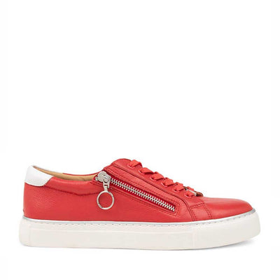 ZIERA PAMELA RED WHITE - Women sneakers - Collective Shoes 