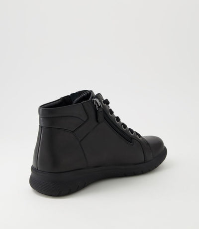 ZIERA SHAUNAT BLACK - Women Boots - Collective Shoes 