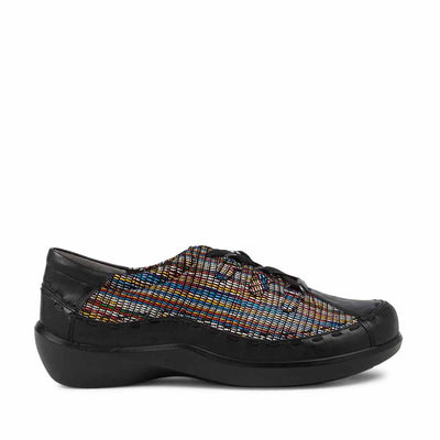 ZIERA ALLSORTS BLACK MULTI - Women sneakers - Collective Shoes 