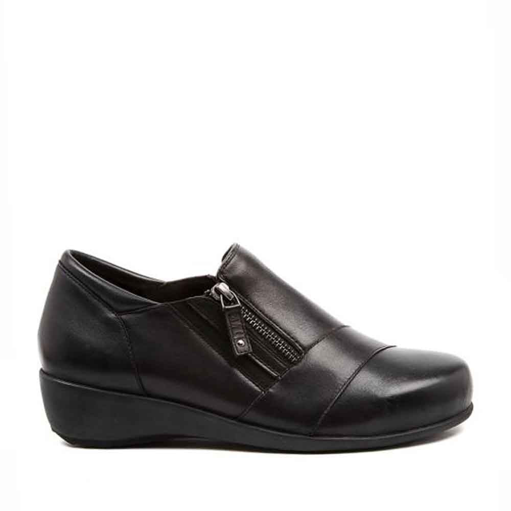 ZIERA SAGE BLACK - Women Slip On - Collective Shoes 