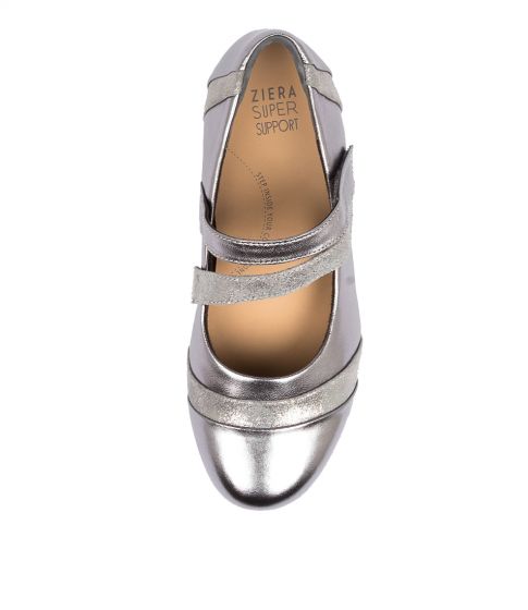 ZIERA STARR PEWTER SHERBET - Collective Shoes 