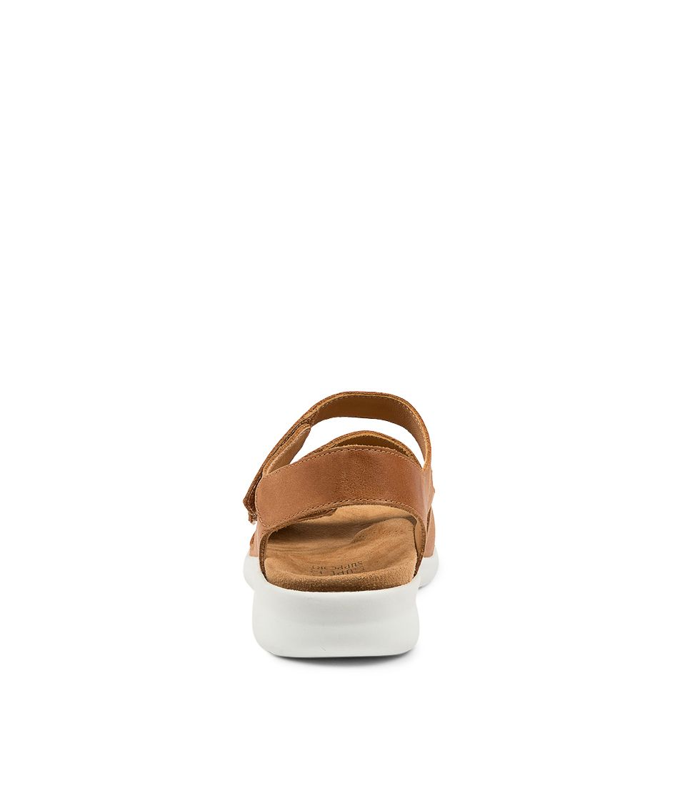 ZIERA BONNY TAN WHITE SOLE - Women Sandals - Collective Shoes 