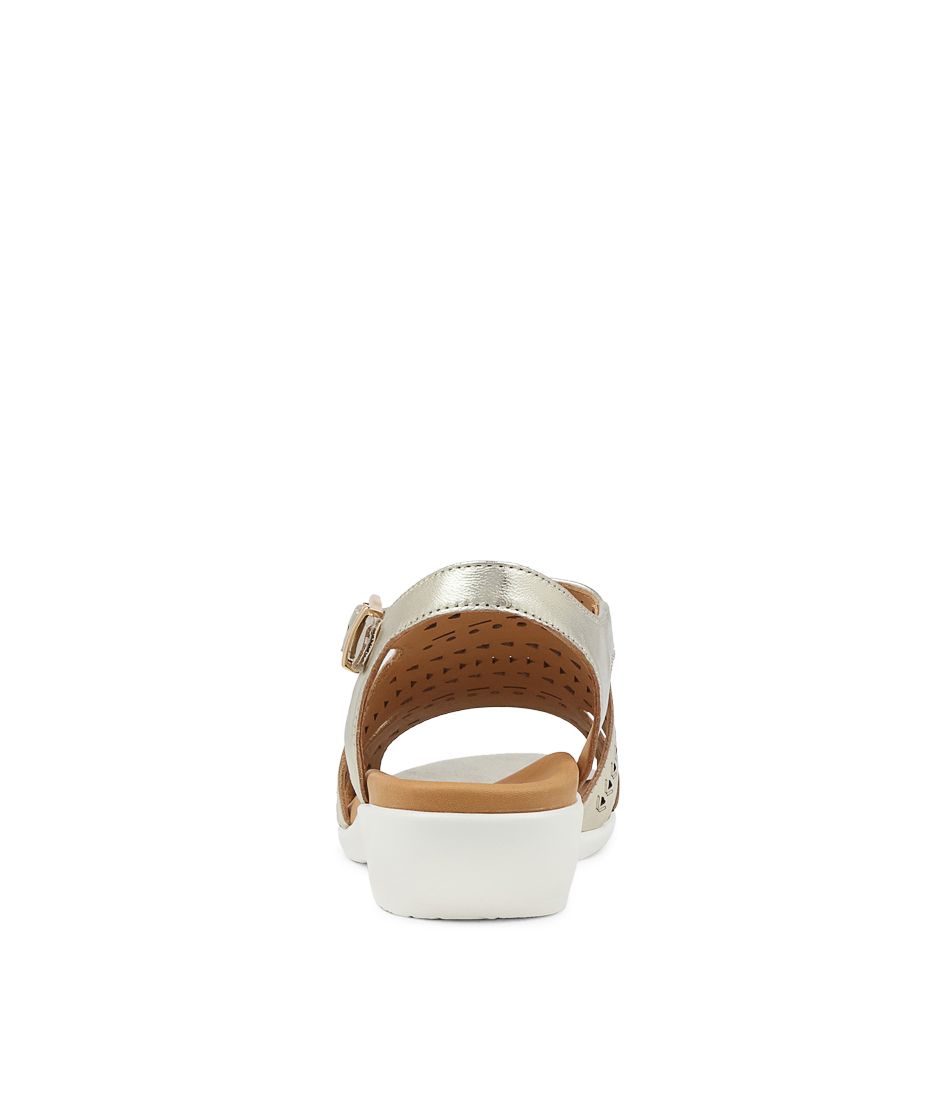 ZIERA ECHO PALEGOLD - Women Sandals - Collective Shoes 