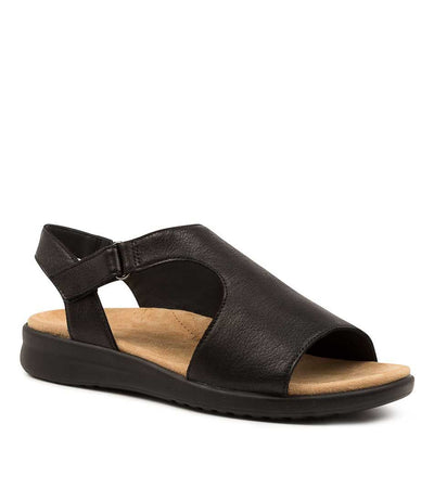 Ziera Basma Black - Women Sandals - Collective Shoes 