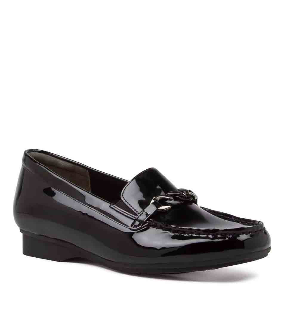 ZIERA FENDERS BLACK - Women Loafers - Collective Shoes 