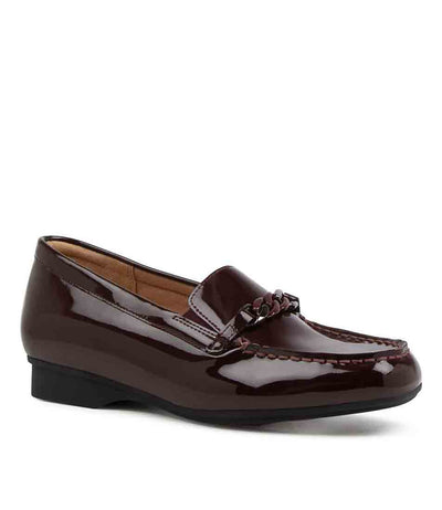 ZIERA FENDERS BORDEAUX - Women Loafers - Collective Shoes 