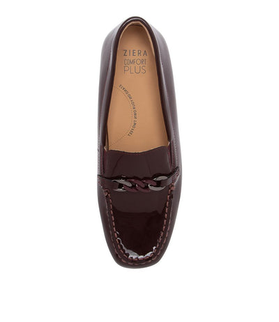 ZIERA FENDERS BORDEAUX - Women Loafers - Collective Shoes 