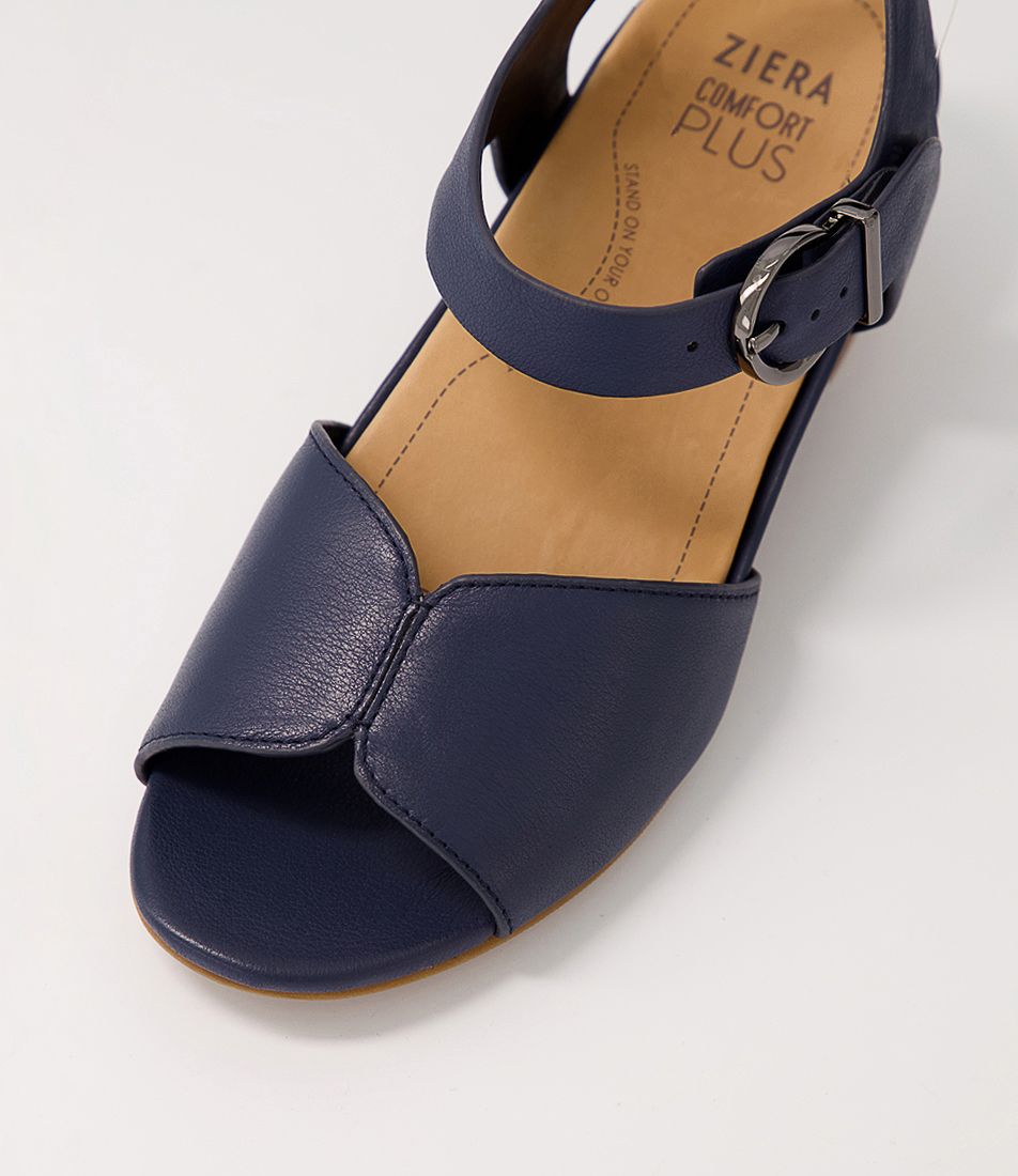 Ziera Afiars Navy - Women Sandals - Collective Shoes 