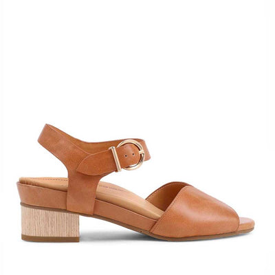 Ziera Afiars Tan - Women Sandals - Collective Shoes 