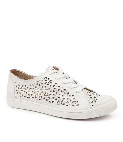 Ziera Dima White - Women sneakers - Collective Shoes 