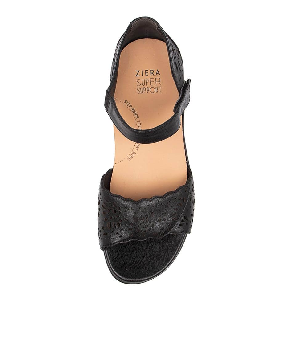 ZIERA DUSTY W BLACK - Collective Shoes 