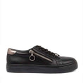 Load image into Gallery viewer, ZIERA PAMELA XF BLACK/PEWTER - Women sneakers - Collective Shoes 
