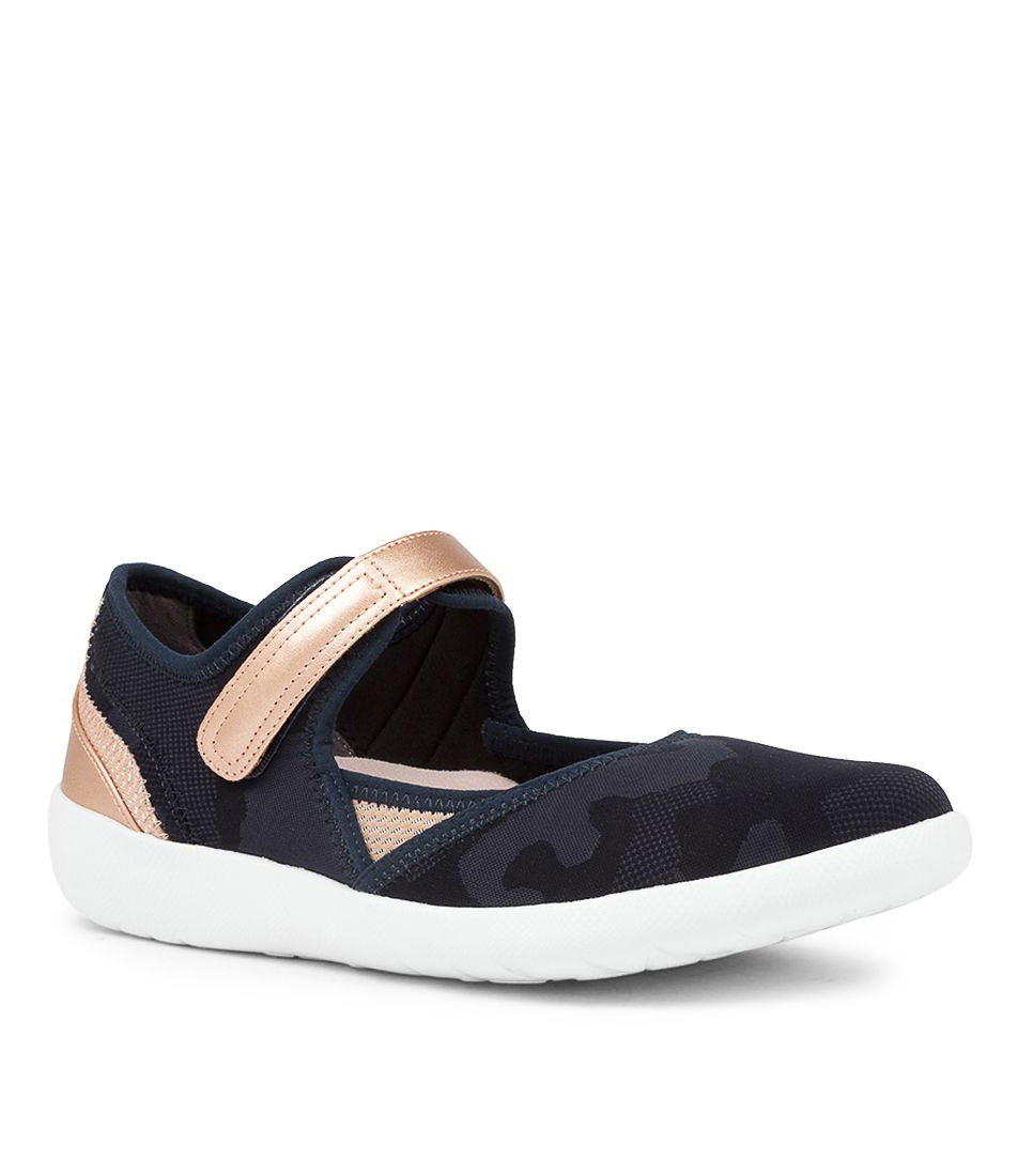 Ziera Ushery Navy - Women Casuals - Collective Shoes 