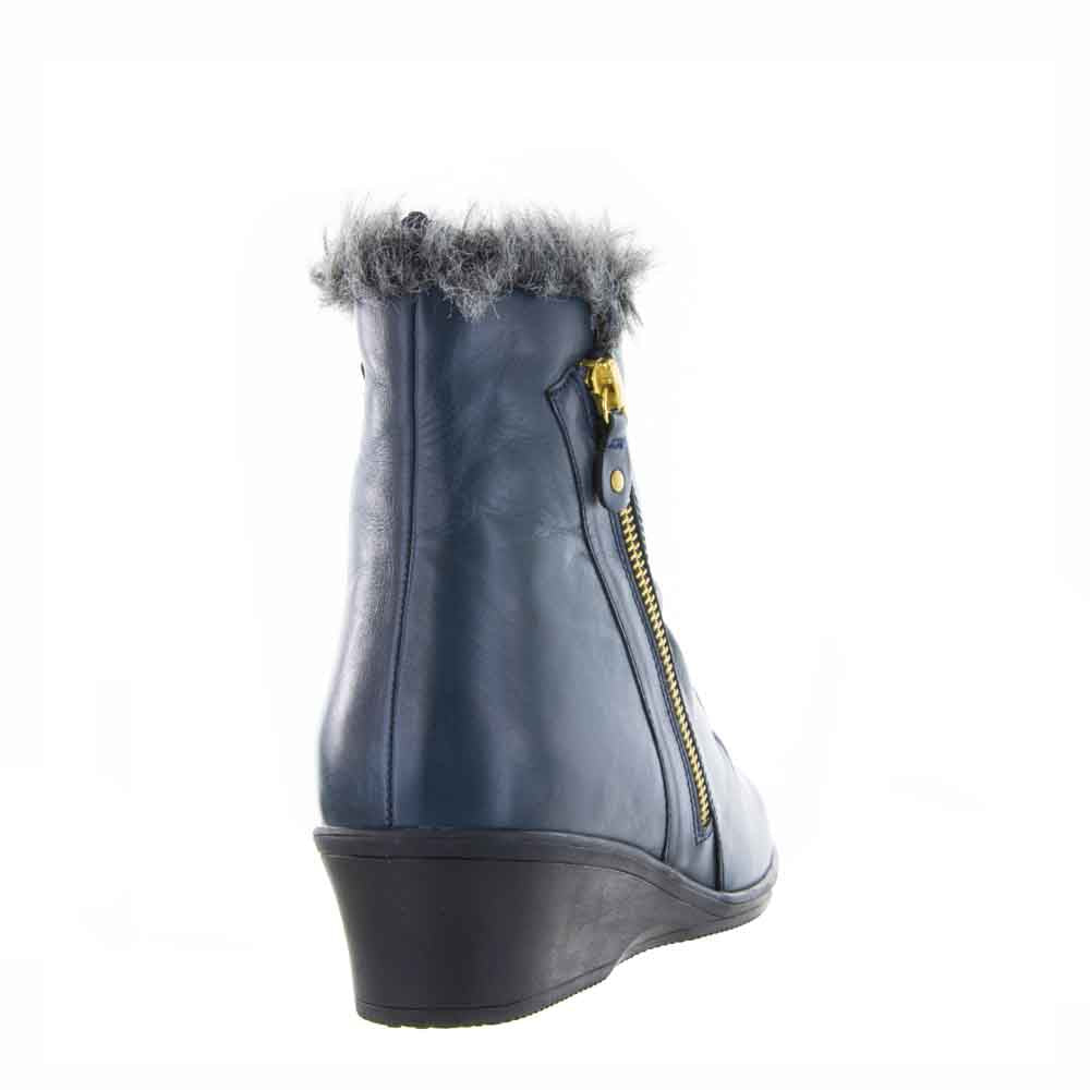 LESANSA ALLY NAVY Women Boots - Zeke Collection