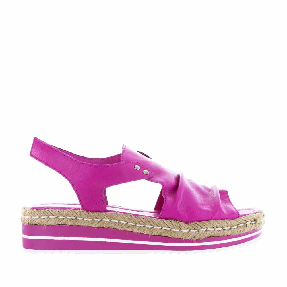 DJANGO & JULIETTE ALORA FUCHSIA - Women Sandals - Collective Shoes 