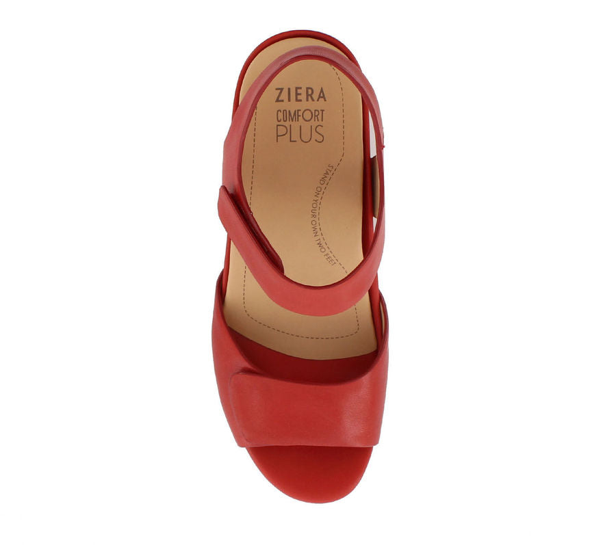 ZIERA AVA RED - Collective Shoes 