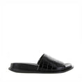 Load image into Gallery viewer, BRESLEY AVENGE BLACK CROC - Women Flats - Collective Shoes 
