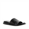 Load image into Gallery viewer, BRESLEY AVENGE BLACK CROC - Women Flats - Collective Shoes 
