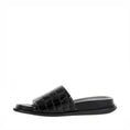 Load image into Gallery viewer, BRESLEY AVENGE BLACK CROC - Women Flats - Collective Shoes 
