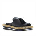 Load image into Gallery viewer, Django & Juliette Ayden Black - Women Wedge - Collective Shoes 
