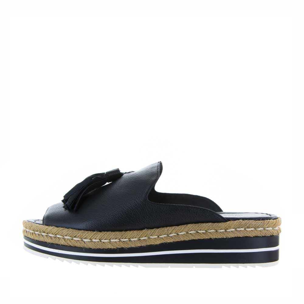 Django & Juliette Ayden Black - Women Wedge - Collective Shoes 