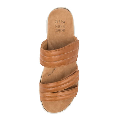 ZIERA BARBRA XW TAN WHITESOLE - Collective Shoes 