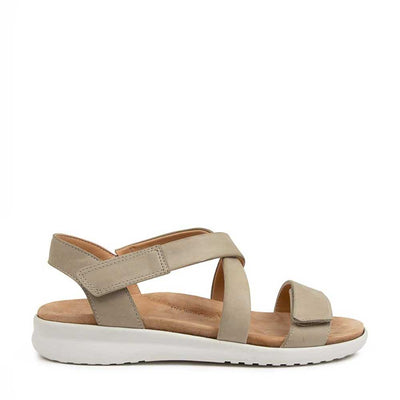 ZIERA BARNEY MISTY WHITE SOLE - Women Sandals - Collective Shoes 