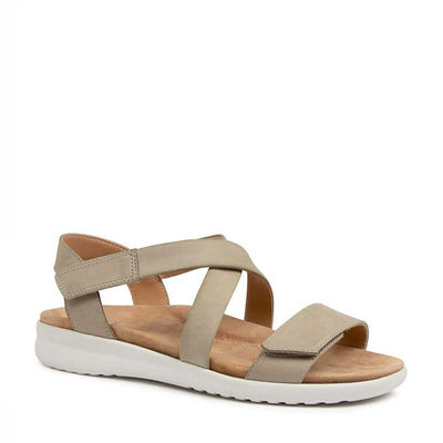 ZIERA BARNEY MISTY WHITE SOLE - Women Sandals - Collective Shoes 